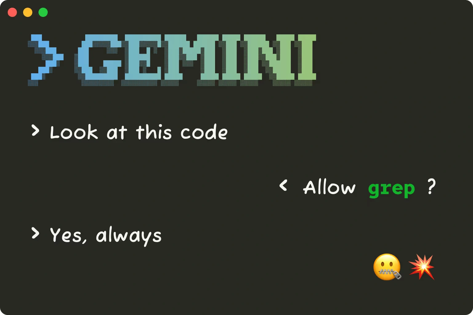 Code Execution Through Deception: Gemini AI CLI Hijack